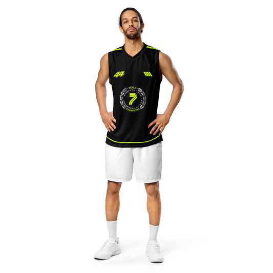 Lewis Hamilton Recycled unisex basketball jersey