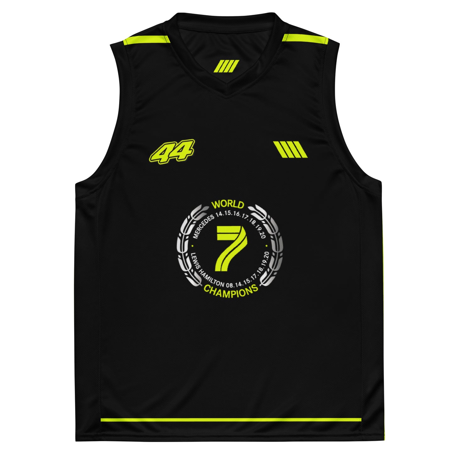 Lewis Hamilton Recycled unisex basketball jersey