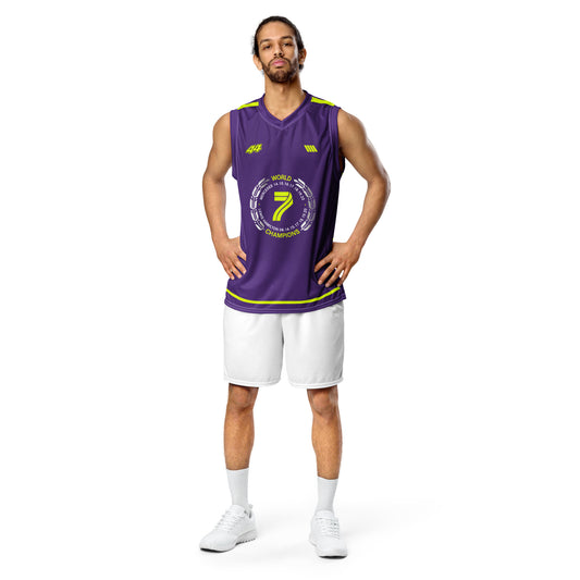 Lewis Hamilton Recycled unisex basketball jersey