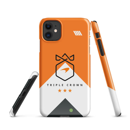 McLaren Triple Crown Snap case for iPhone®