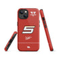 Sebastian Vettel Tough Ferrari Case for iPhone®