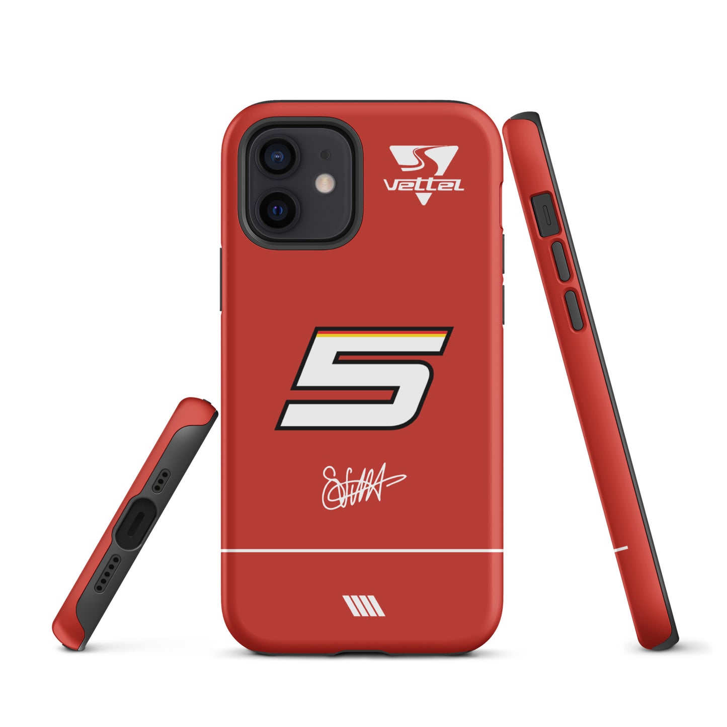 Sebastian Vettel Tough Ferrari Case for iPhone®