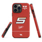 Sebastian Vettel Tough Ferrari Case for iPhone®