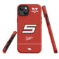 Sebastian Vettel Tough Ferrari Case for iPhone®