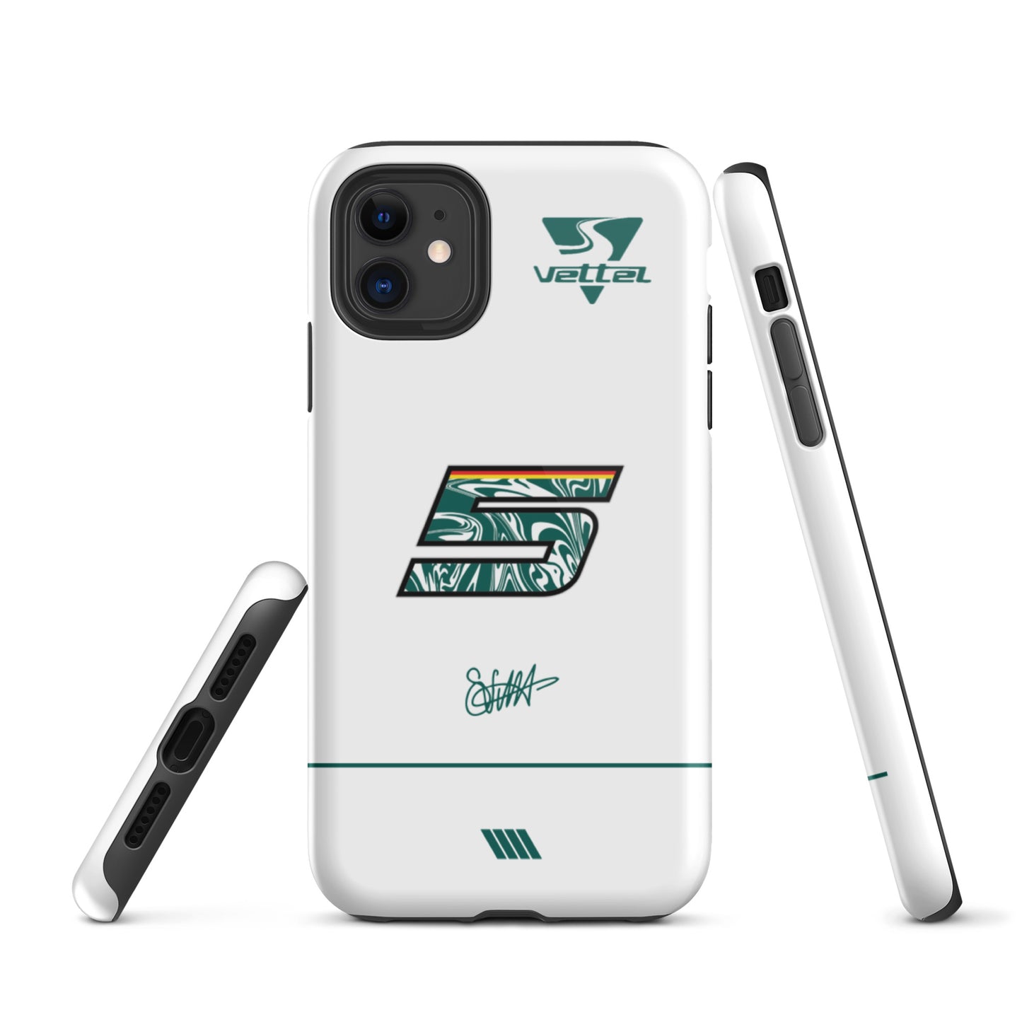 Sebastian Vettel Aston Martin Tough iPhone case