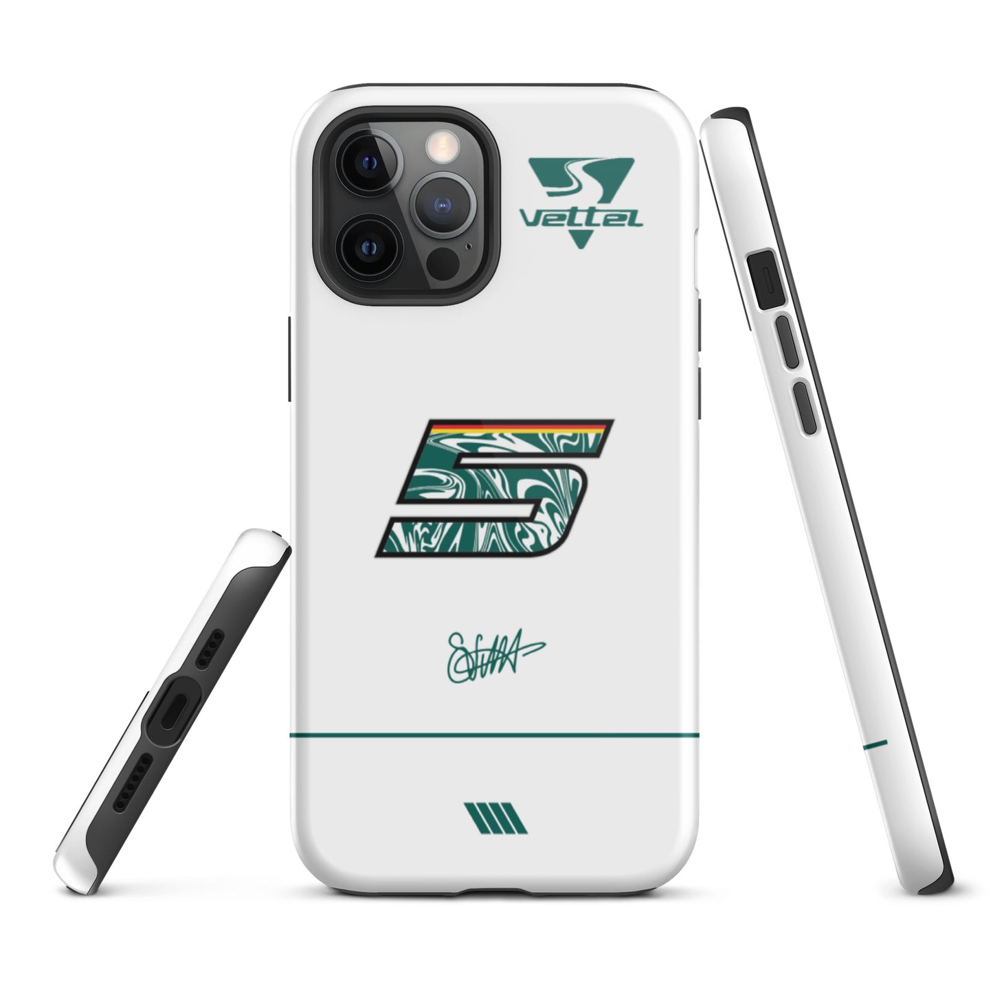 Sebastian Vettel Aston Martin Tough iPhone case