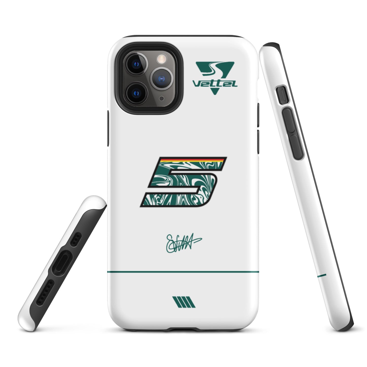 Sebastian Vettel Aston Martin Tough iPhone case